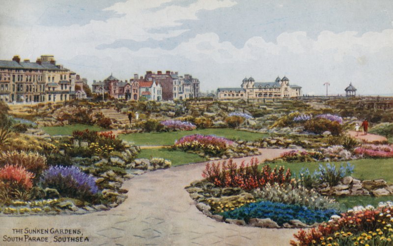Batık Bahçeler, Güney Geçit Töreni, Southsea by Alfred Robert Quinton