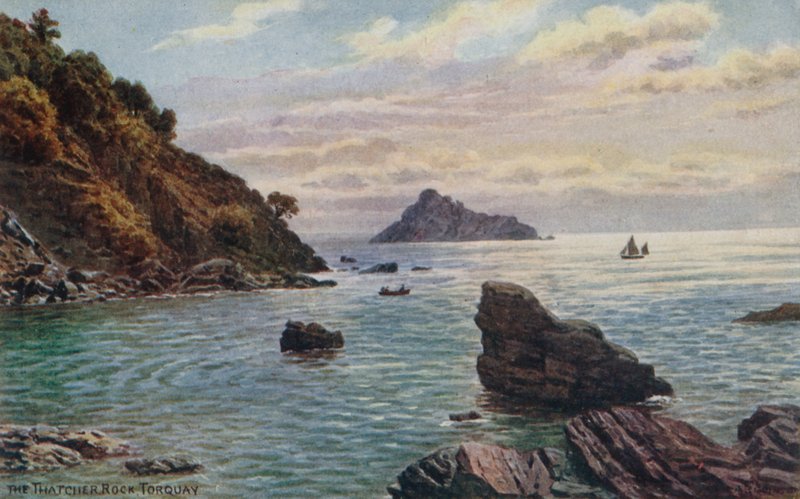 Thatcher Kayası, Torquay by Alfred Robert Quinton