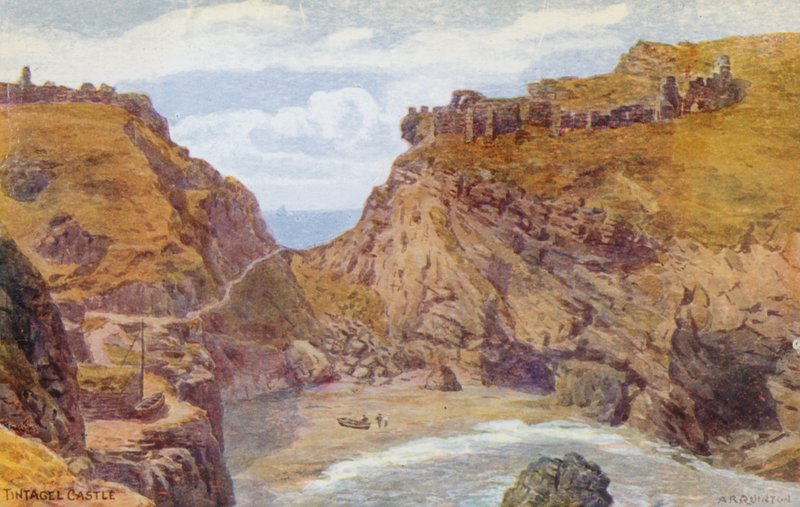 Tintagel Kalesi by Alfred Robert Quinton