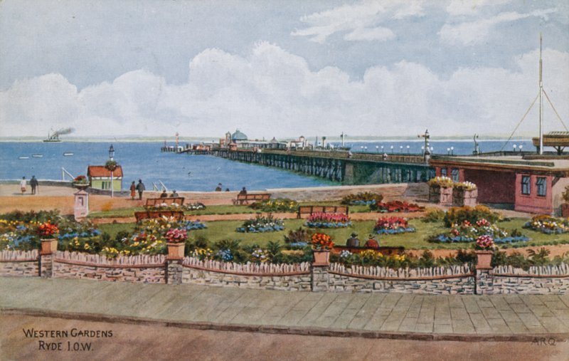 Batı Bahçeleri, Ryde IOW by Alfred Robert Quinton