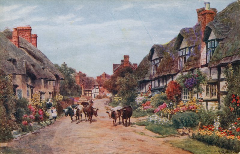Wrye Köyü, Lancashire by Alfred Robert Quinton