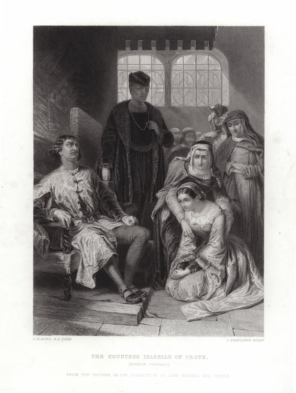 Croye Kontesi Isabelle by Alfred W. Elmore