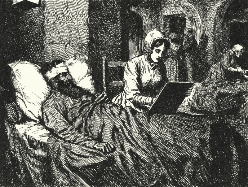 İngiliz hemşire Florence Nightingale, Kırım Savaşı
