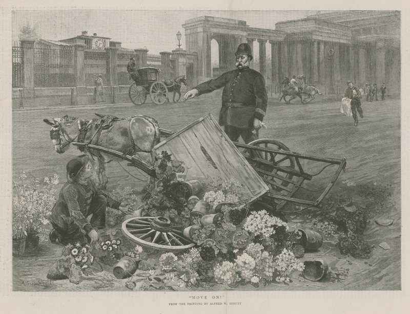 Devam Et (gravür) by Alfred William Strutt