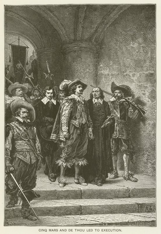 Cinq Mars ve De Thou idama yol açtı by Alfred de Vigny