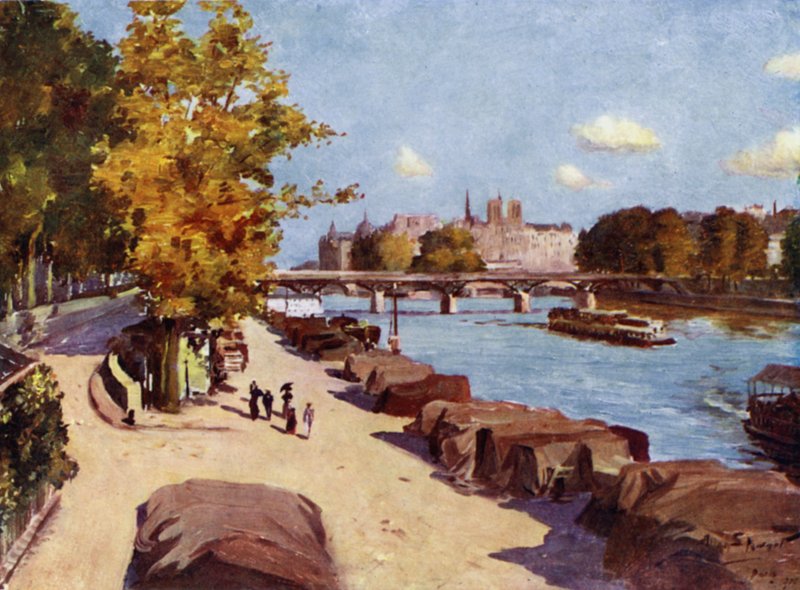 Paris: Pont du Carrousel