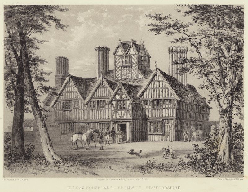 Oak House, West Bromwich, Staffordshire by Allen Edward Everitt