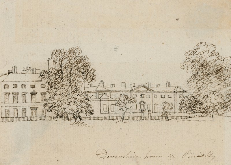 Devonshire Evi, Piccadilly, Londra by Alois Schonn