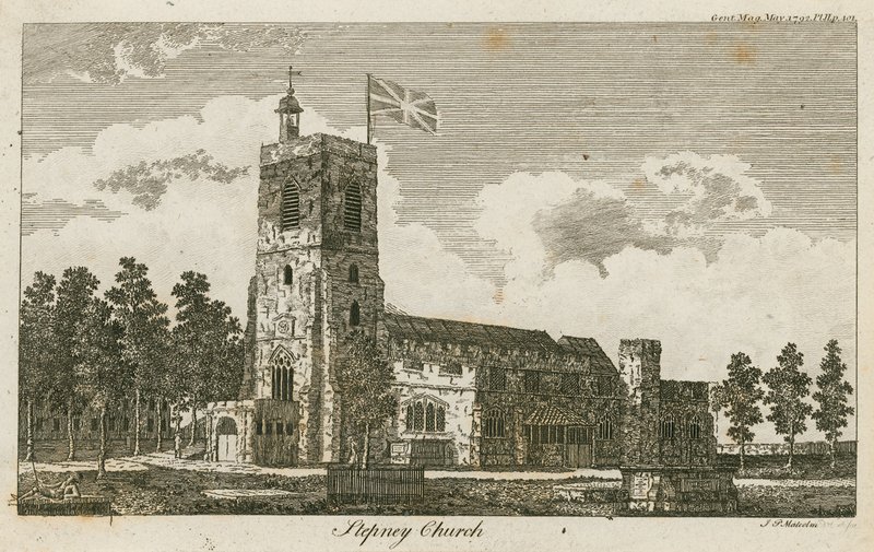Stepney Kilisesi, Londra by Alois Schonn