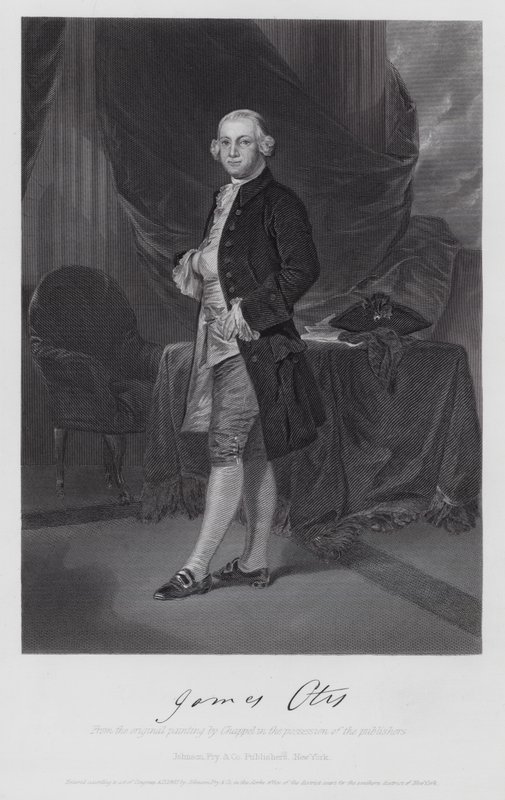 James Otis (gravür) by Alonzo (after) Chappel