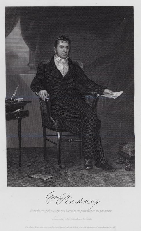 William Pinkney (gravür) by Alonzo (after) Chappel