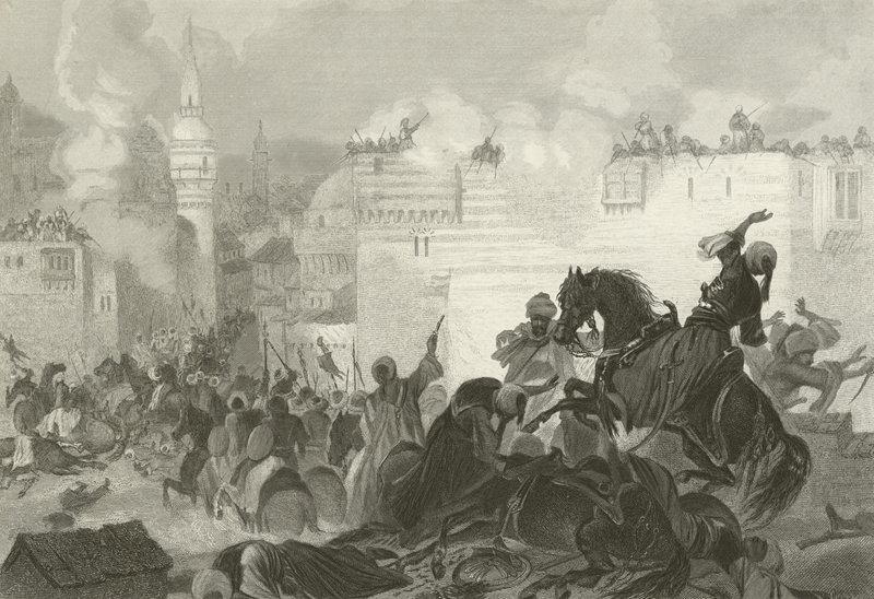 Massacre of the Memlooks, Egypt, 1811  by Alonzo Chappel
