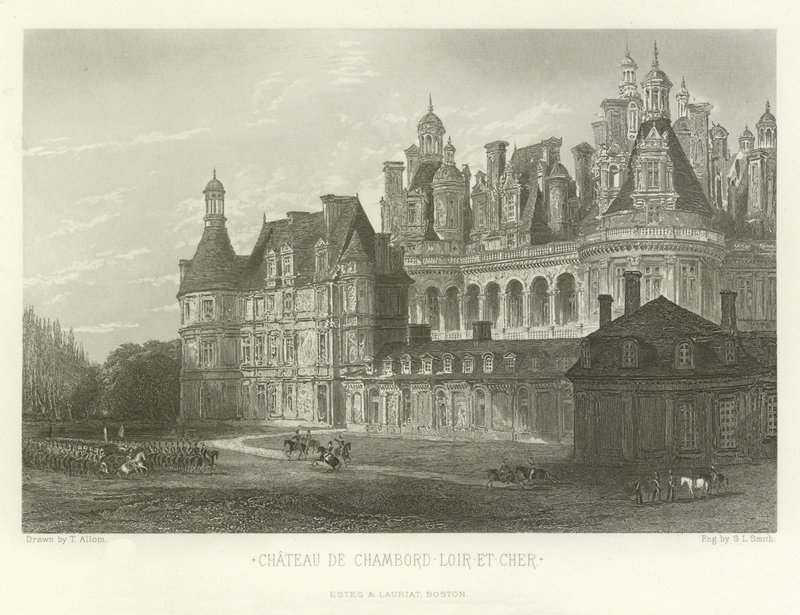 Chambord-Loir-et-Cher Şatosu by Alphonse Marie de Neuville