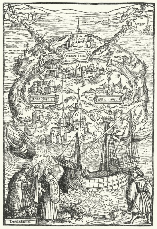 Ütopya adası by Ambrosius Holbein