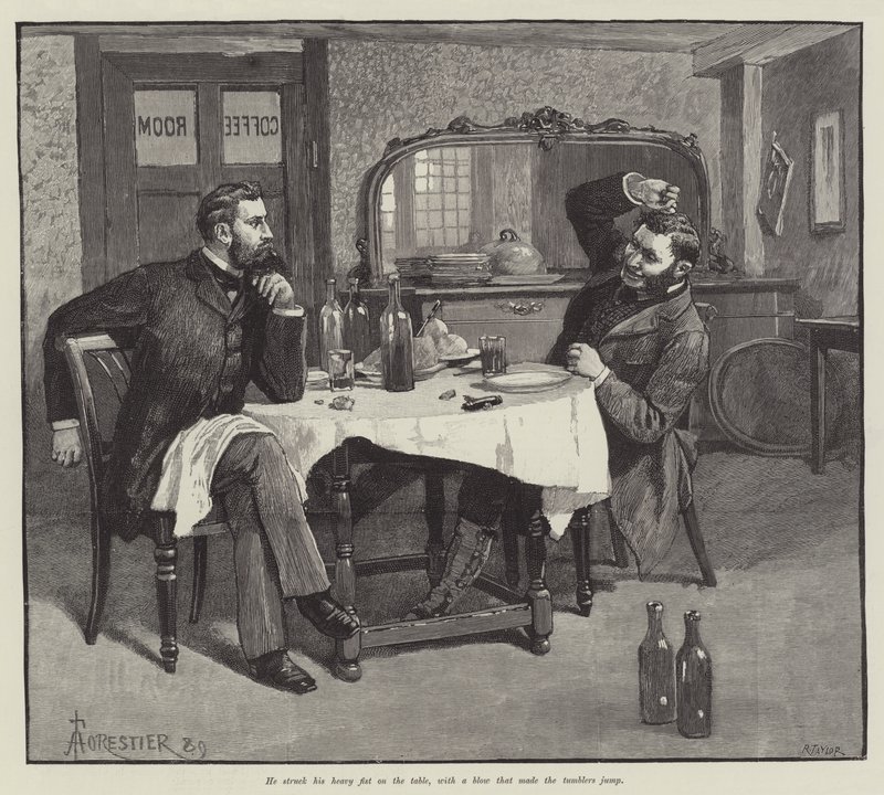 Kör Aşk, Wilkie Collins by Amedee Forestier