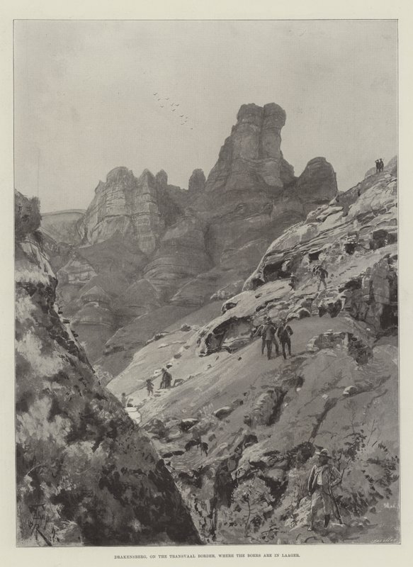 Drakensberg, Boers