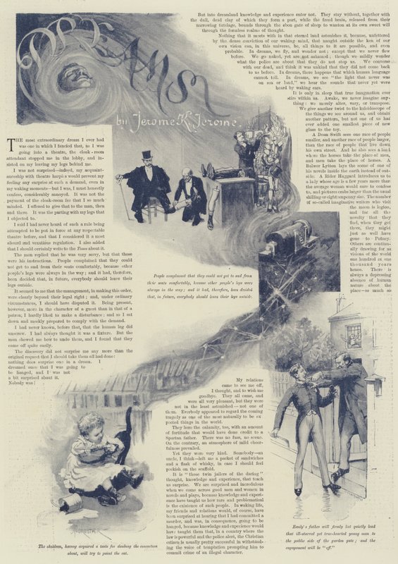 Düşler, Jerome K Jerome tarafından by Amedee Forestier