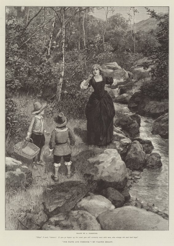 İnanç ve Özgürlük İçin, Walter Besant by Amedee Forestier