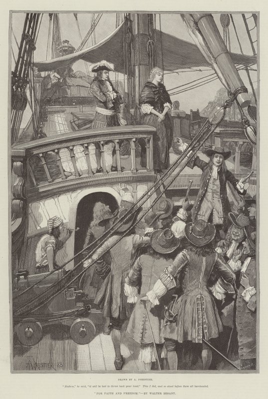 İnanç ve Özgürlük İçin, Walter Besant by Amedee Forestier