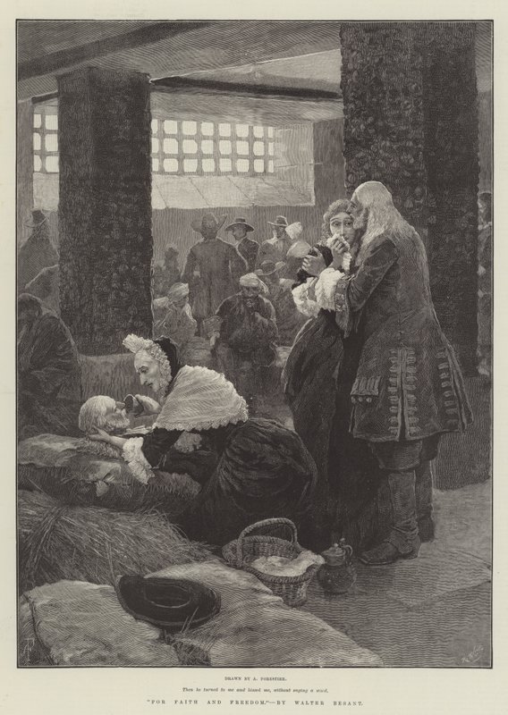 İnanç ve Özgürlük İçin, Walter Besant by Amedee Forestier