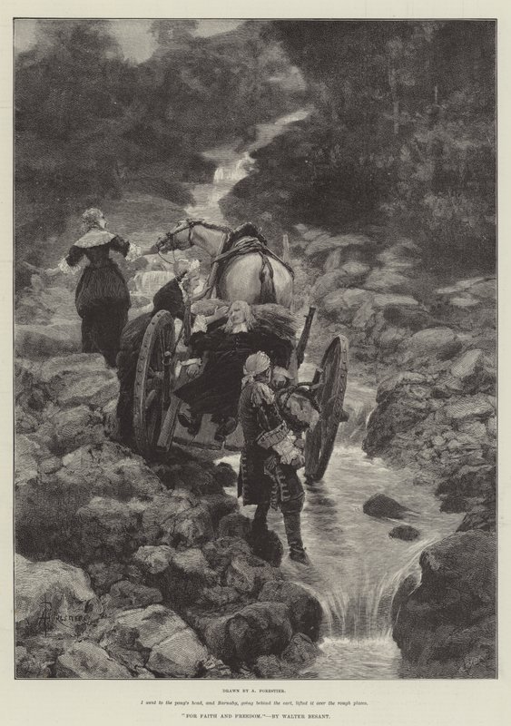 İnanç ve Özgürlük İçin, Walter Besant by Amedee Forestier