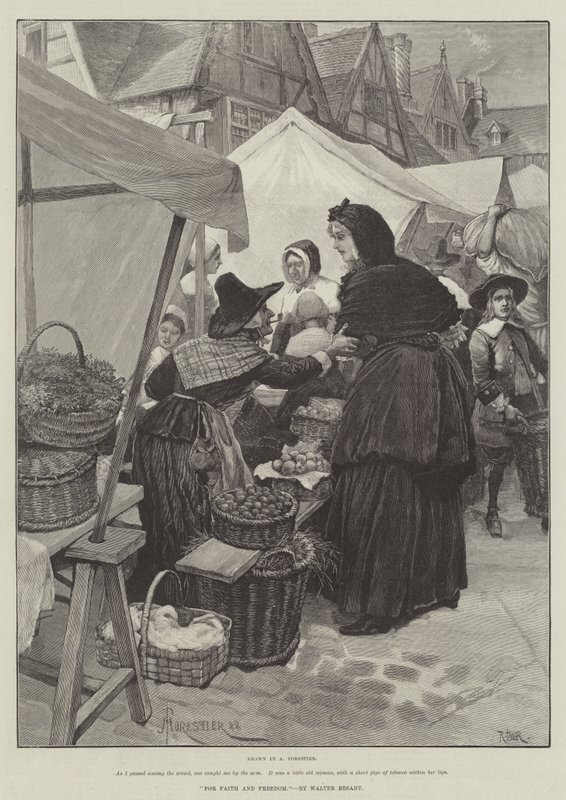 İnanç ve Özgürlük İçin, Walter Besant by Amedee Forestier