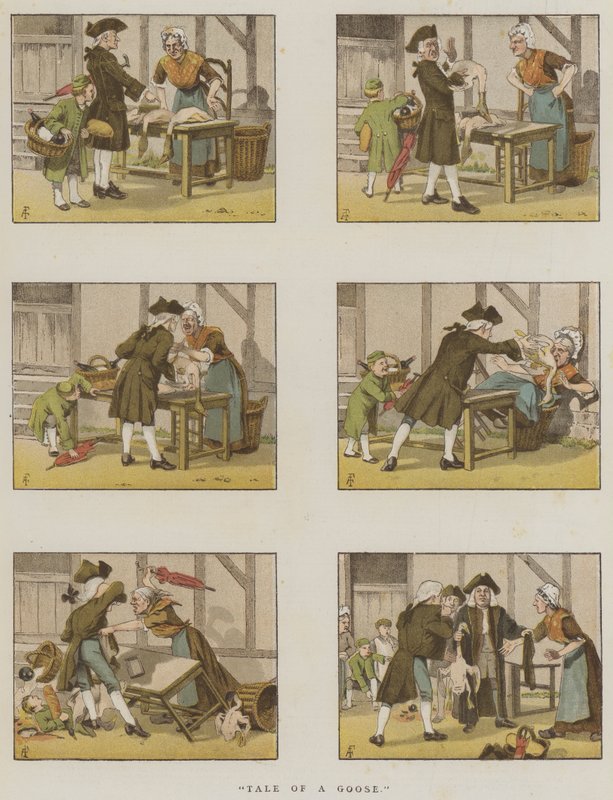 Bir Kazın Öyküsü (chromolitho) by Amedee Forestier