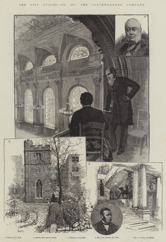 Şehir Loncaları, Kumaş İşçileri Şirketi by Amedee Forestier