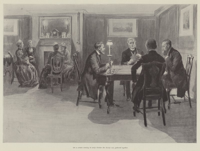 Beş Yıllık Buluşma, Walter Besant by Amedee Forestier