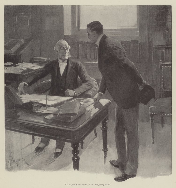 Beş Yıllık Buluşma, Walter Besant by Amedee Forestier