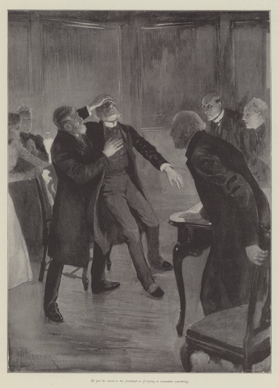 Beş Yıllık Buluşma, Walter Besant by Amedee Forestier