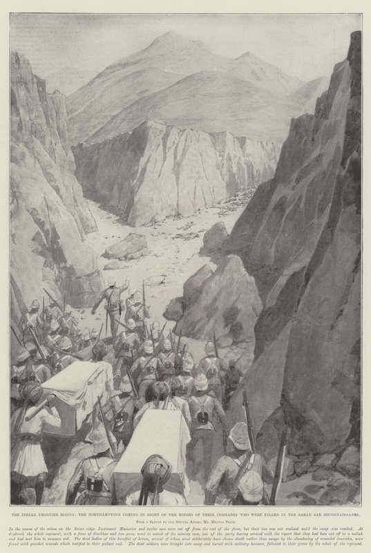 Indian Frontier Rising, Saran Sar Keşfi