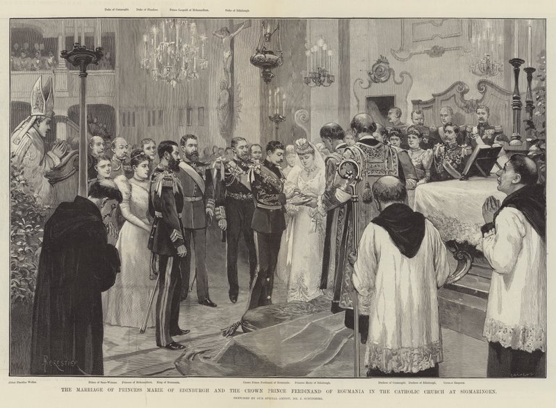 Edinburgh Prensesi Marie ile Romanya Veliaht Prensi Ferdinand