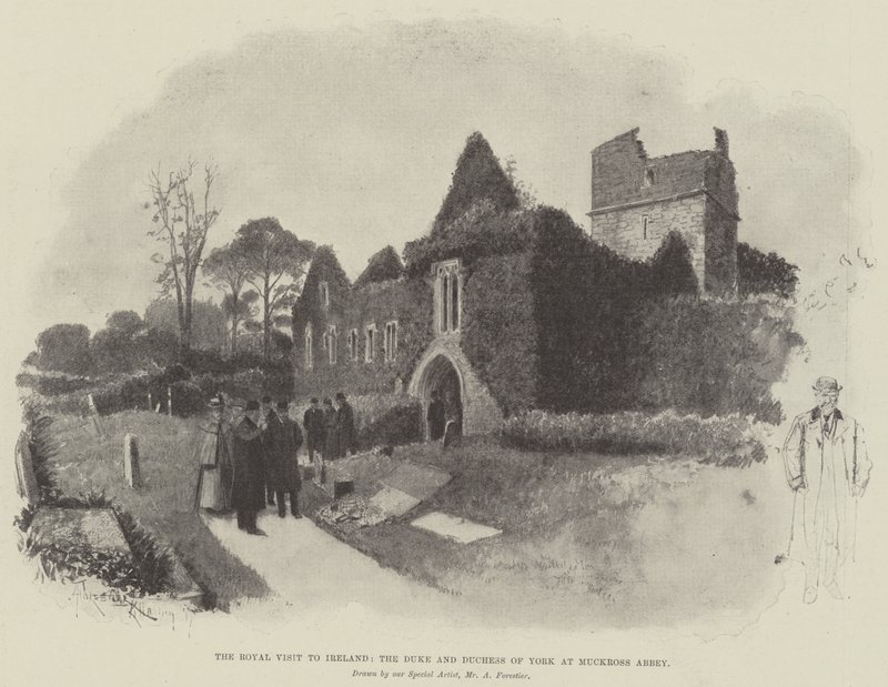 İrlanda Kraliyet Ziyareti, Muckross Manastırı
