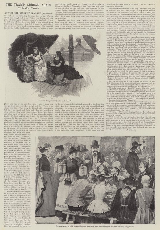 Yurtdışındaki Serseri, Mark Twain tarafından by Amedee Forestier