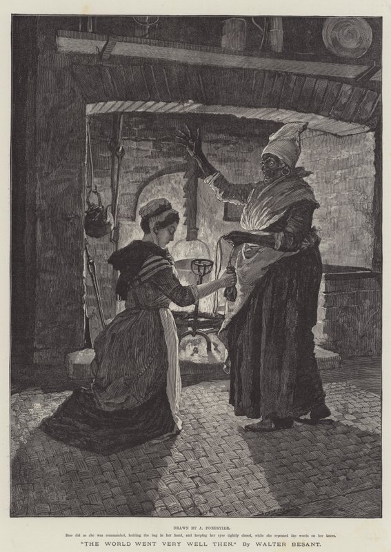 Sonra Dünya Çok İyi Gitti, Walter Besant by Amedee Forestier