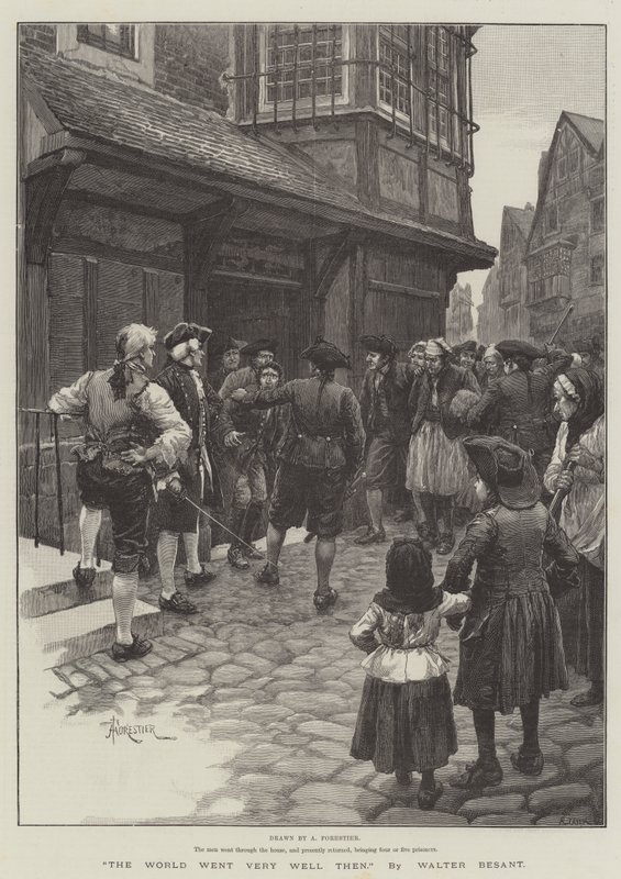 Sonra Dünya Çok İyi Gitti, Walter Besant by Amedee Forestier