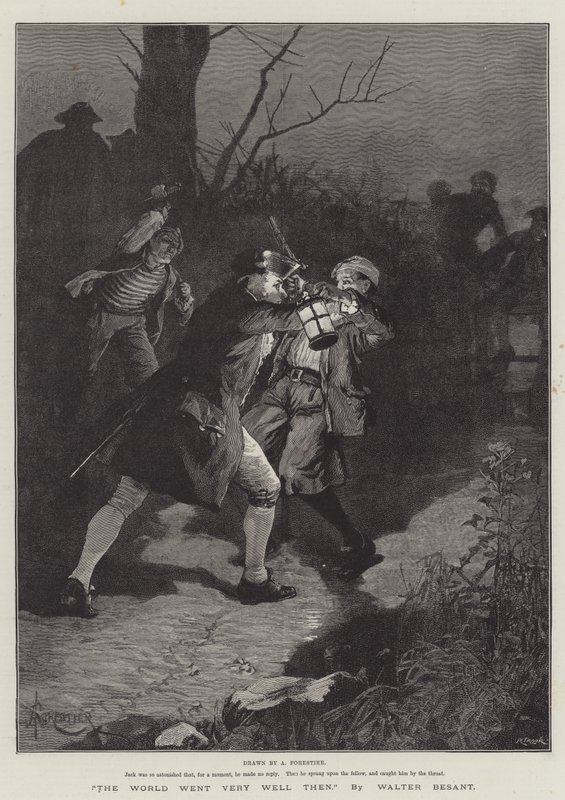 Sonra Dünya Çok İyi Gitti, Walter Besant by Amedee Forestier