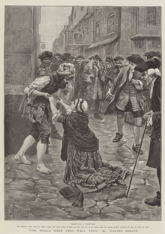 Sonra Dünya Çok İyi Gitti, Walter Besant by Amedee Forestier