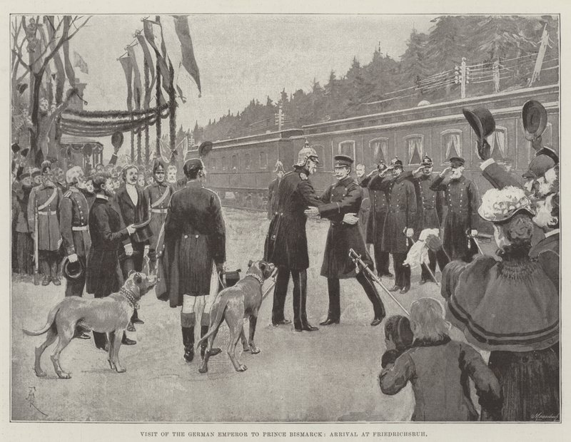 Alman İmparatorunun Prens Bismarck