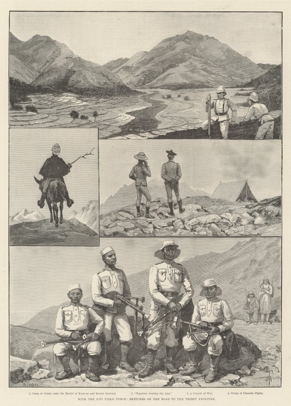 Niti Field Force ile Thibet Frontier