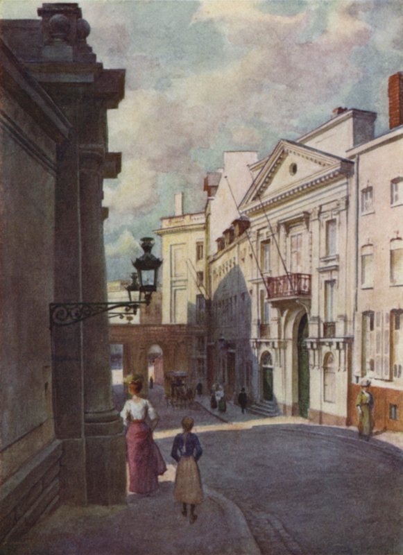Rue de Namur, Brüksel by after Amedee Forestier