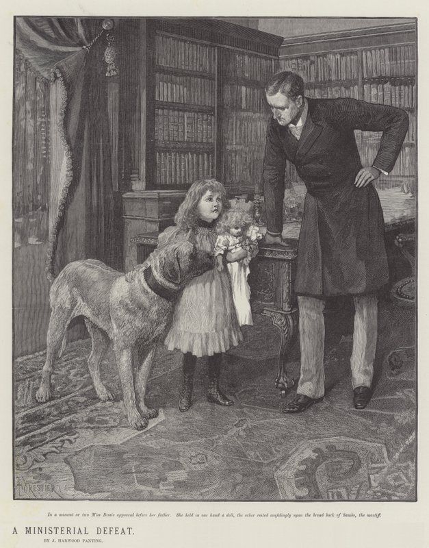 Bir Bakanlık Yenilgisi, J Harwood Panting by Amedee Forestier