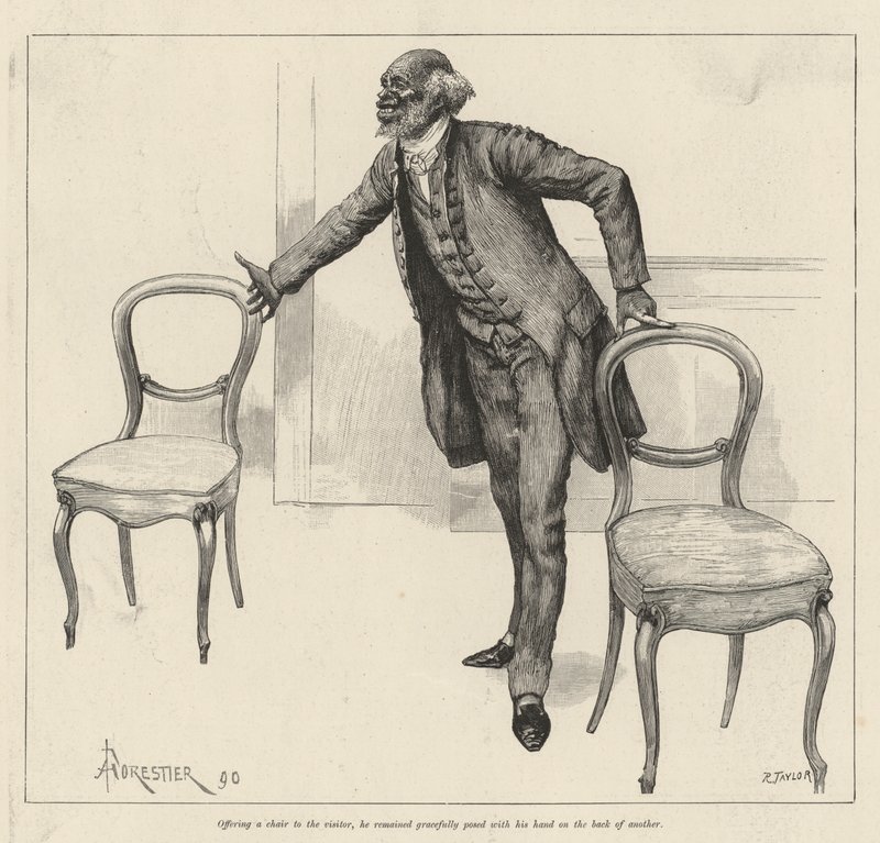 Altın Kapının Koğuşunda, Bret Harte by Amedee Forestier