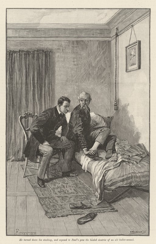 Altın Kapının Koğuşunda, Bret Harte by Amedee Forestier