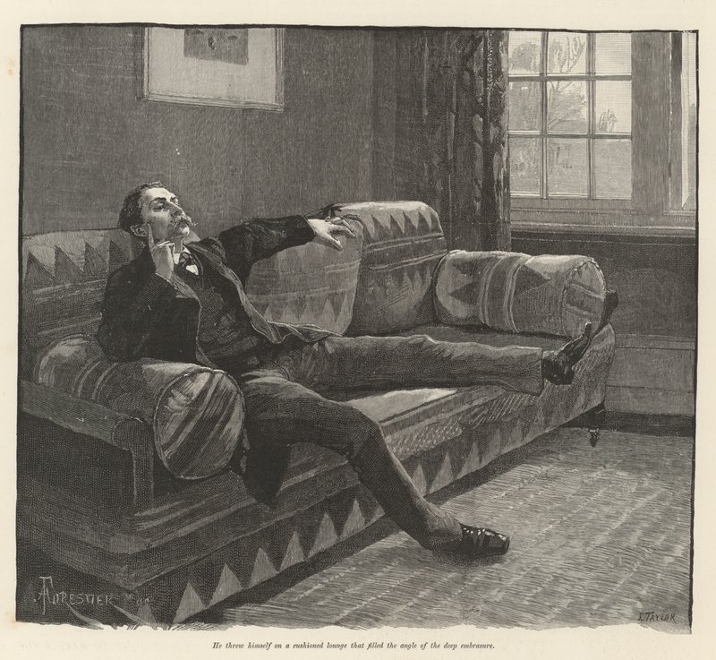 Altın Kapının Koğuşunda, Bret Harte by Amedee Forestier
