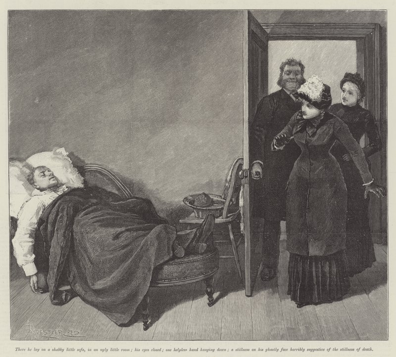 Kör Aşk, Wilkie Collins by Amedee Forestier