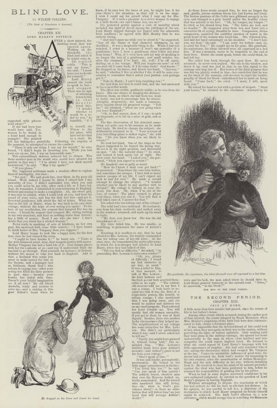 Kör Aşk, Wilkie Collins by Amedee Forestier
