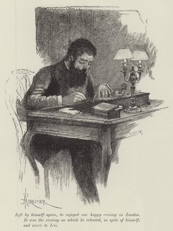 Kör Aşk, Wilkie Collins by Amedee Forestier