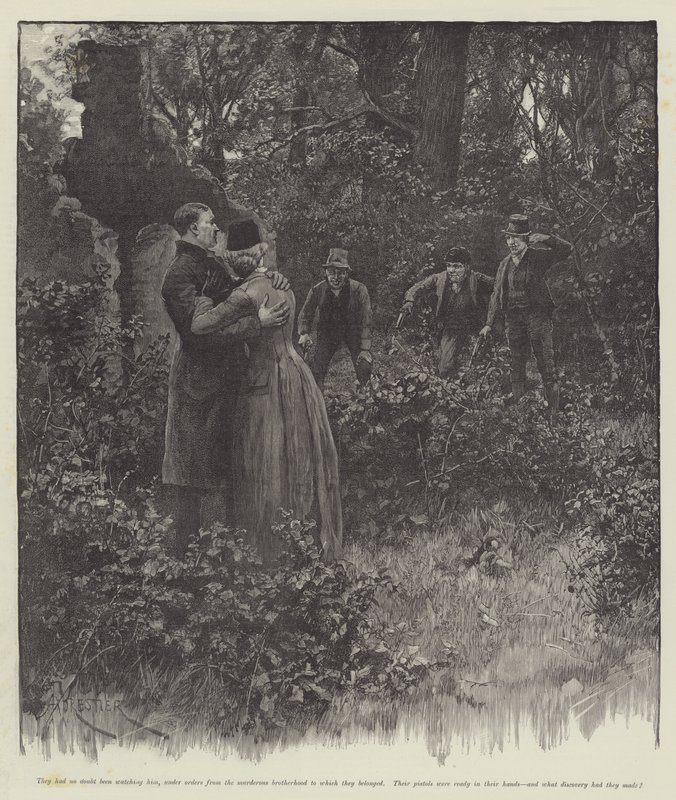 Kör Aşk, Wilkie Collins by Amedee Forestier